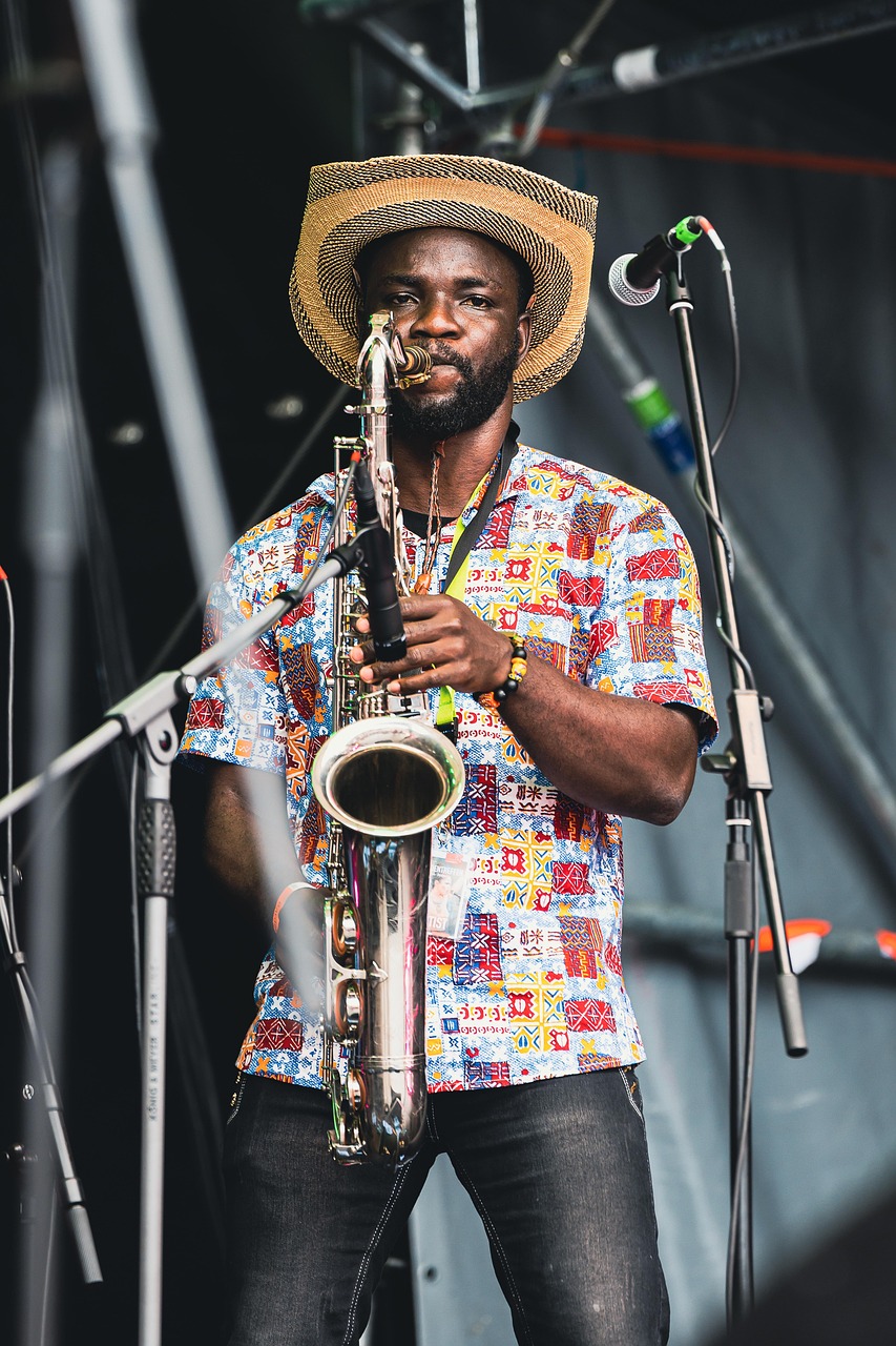 man, musician, instrument, saxophone, music, stage, concert, festival, event, microphone, sound, show, artist, africa, ghana, saxophonist, ghana, ghana, ghana, ghana, ghana